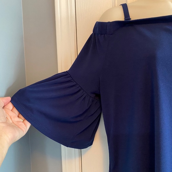 BUY 2 ITEMS & GET 1 FREE: Ricki’s Cold Shoulder Blouse - Picture 3 of 9